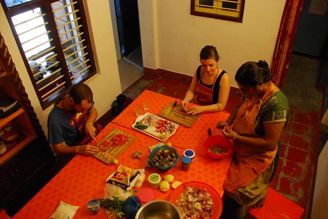 Indian Cooking Class in Pondicherry - Sita Cultural Centre: where the cooking lesson actually begins
