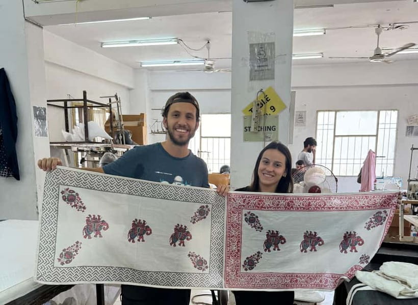 Jaipur: Block Printing Workshop and Hands-on Experience - Wood Blocks, Ink Prep, and Picking Your Design