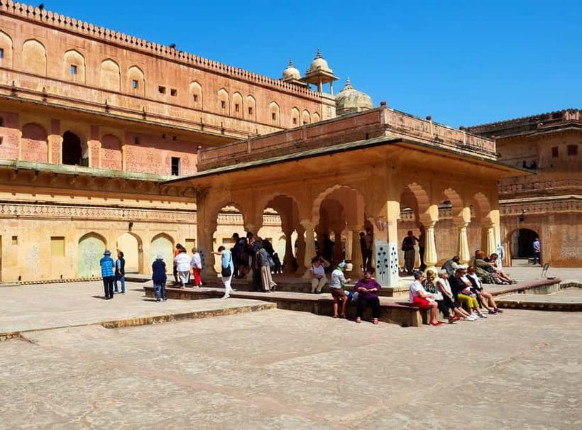 Jaipur: Explore Amber, Jaigarh & Nahargarh Fort with Sunset - Panna Meena ka Kund stepwell: geometry, texture, and cool air