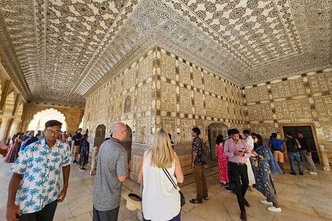 Jaipur Full Day Attractions Tour by AC Car with Local Guide - Amer Fort first: the setting that explains Jaipur’s royal side