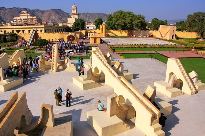 Jaipur Guided City Tour: City Palace, Jantar, Hawa & Jal Mahal - Jantar Mantar: the UNESCO stone observatory that makes sense