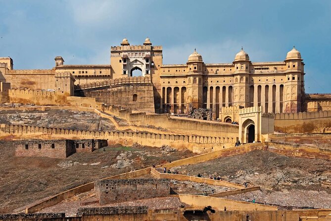 Jaipur Guided Tour with Monkey Temple - Amer Fort area, Panna Meena stepwell, and the Water Palace stop