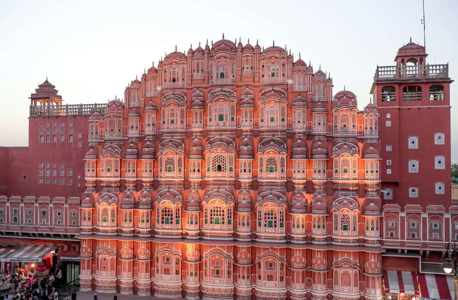 Jaipur: Half or Full Day Sightseeing Tour with Flower Market - Amber Fort and Palace: the big statement, done efficiently