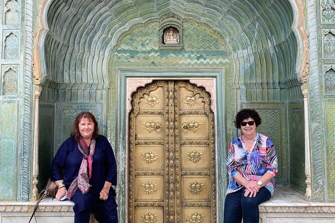 Jaipur Nahargarh Fort Sunset and Night City Tour - Jal Mahal in Man Sagar Lake, a water palace view after sundown