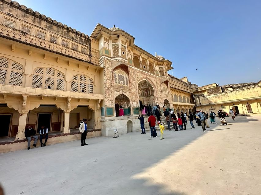 Jaipur Private City Tour with Hotel Pick-Up & Drop 4 - 8 Hrs - Jantar Mantar UNESCO: spotting the instruments with a guide