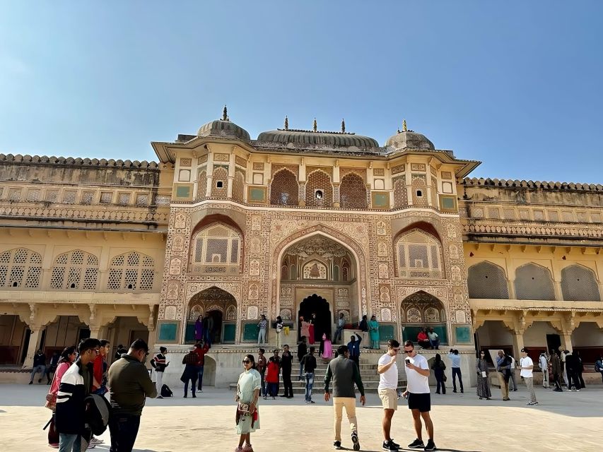 Jaipur Private City Tour with Hotel Pick-Up & Drop 4 - 8 Hrs - Amber Fort: hilltop architecture with real photo power
