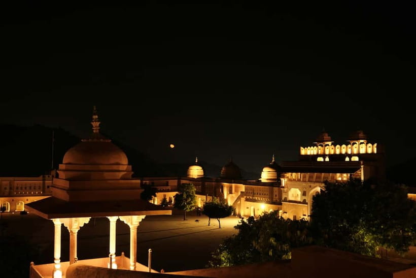 Jaipur: Private Evening Tour with Monkey Temple Sunset - Royal Gaitor, Gaitor Ki Chhatriyan: stone monuments and quieter atmosphere