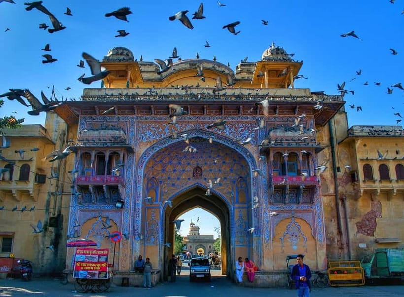Jaipur: Private Evening Tour with Monkey Temple Sunset - A traditional village block-printing workshop: hands-on craft you can feel