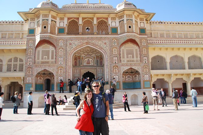 Jaipur: Private Full Day Jaipur City Tour with Pick-Up & Drop. - Patrika Gate and Hawa Mahal: icons you see from the outside