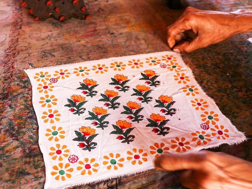 Jaipur: Private Shopping Tour with Block Printing Workshop - Price at About $13: Where the Value Comes From