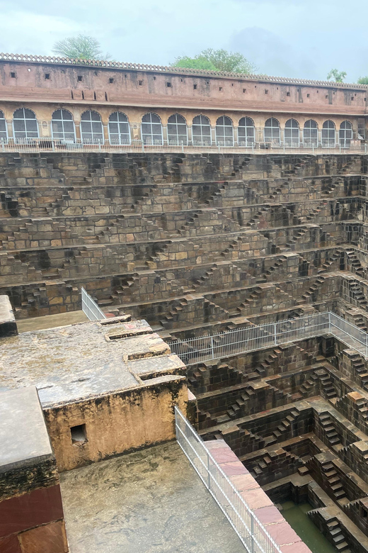 Jaipur: Same-Day Bhangarh Fort & Chand Baori Stepwell Tour - Chand Baori, Abhaneri Village: The Deep Stepwell You Can Still Appreciate Without a Math Degree