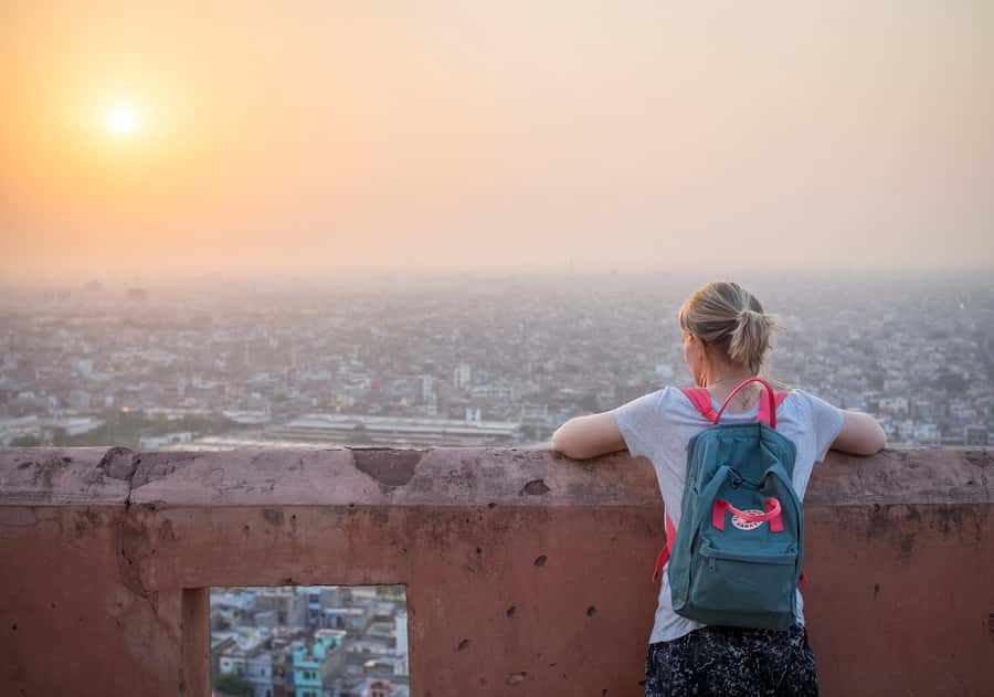 Jaipur: Tour with Nahargarh Sunrise or Monkey Temple Sunset - Jal Mahal, Hawa Mahal, and Albert Hall: photo stops with a key timing rule