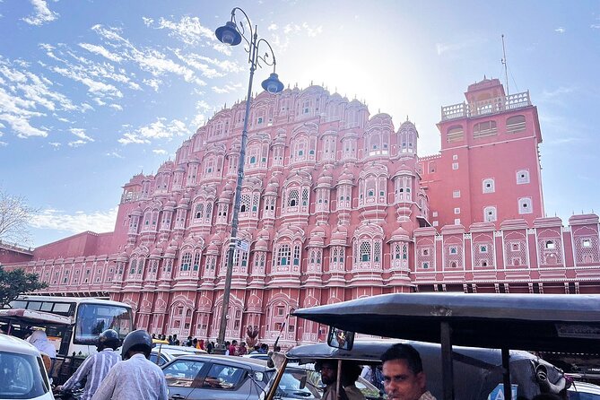 Jaipur Tuk Tuk Sightseeing Tour with Monkey Temple Sunset View - Jal Mahal quick hit, then the Amer fort area