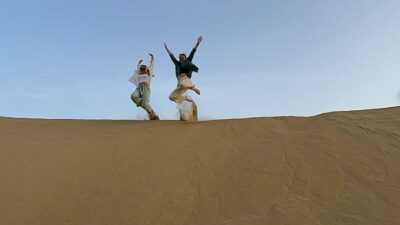 DESERT EXPERIENCE SLEEPING UNDER THE STAR