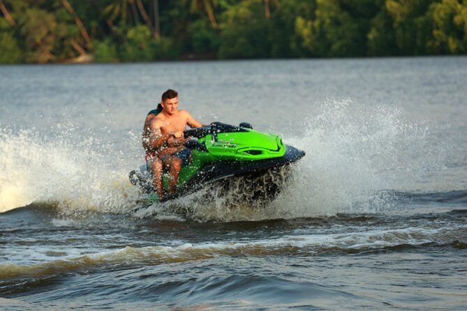 Jet Skiing in Bentota - What the Bentota River stop feels like