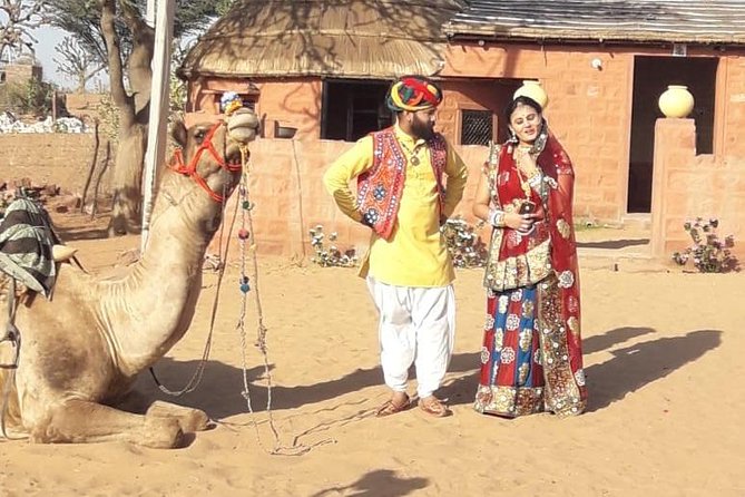 Jodhpur Camel Safari & Jeep Safari In Desert Jodhpur SR - A half-day of temple, Thar camels, and dune time