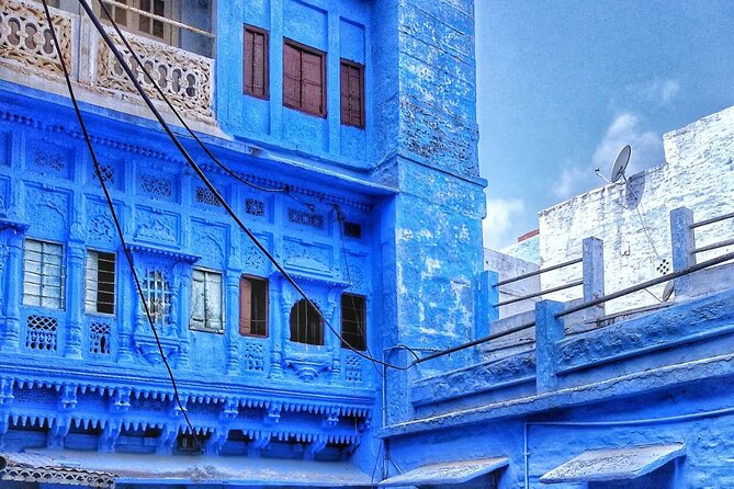 Jodhpur Experience with bantu private tour - Navchowkiya: the Blue City look from the rocky outcrop