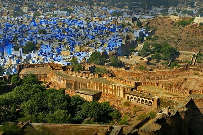 Jodhpur Walk With Kuku - Mehrangarh Fort: big cliff drama, plus real Marwar context
