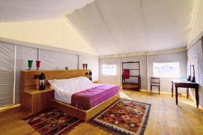 Luxury Camping in the Desert