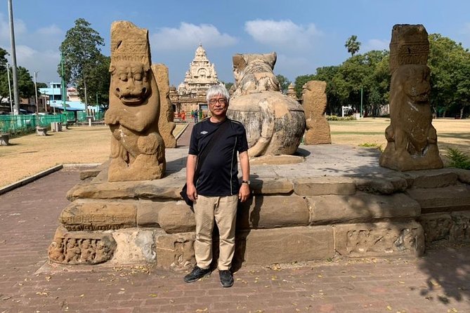 Mahabalipuram and Kanchipuram Day trip from Chennai by Private car with Guide - Stop 6: Shore Temple, the sea-facing grand finale
