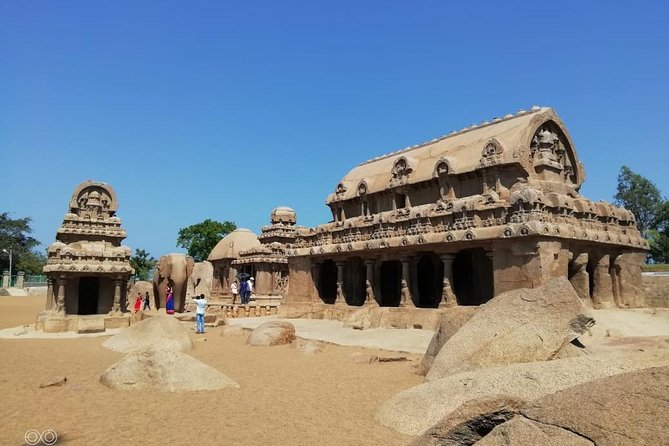 Mahabalipuram & Kanchipuram by tourism ministry approved company - Arjuna Penance and Krishna Butter Ball: learning to read the carvings