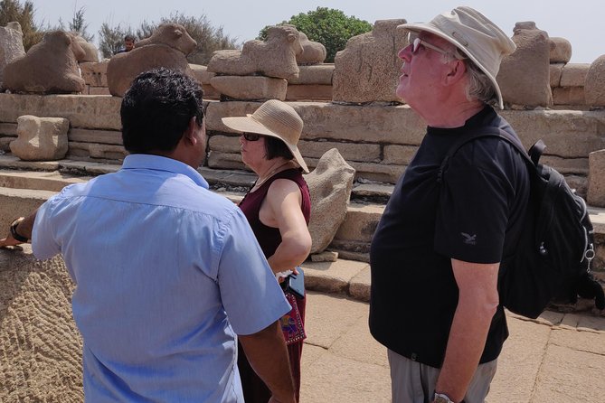 Mahabalipuram Private tour from Chennai by car with guide and lunch by Wonder - From Pancha Rathas to Krishna’s Butter Ball, the stone-temple warmup