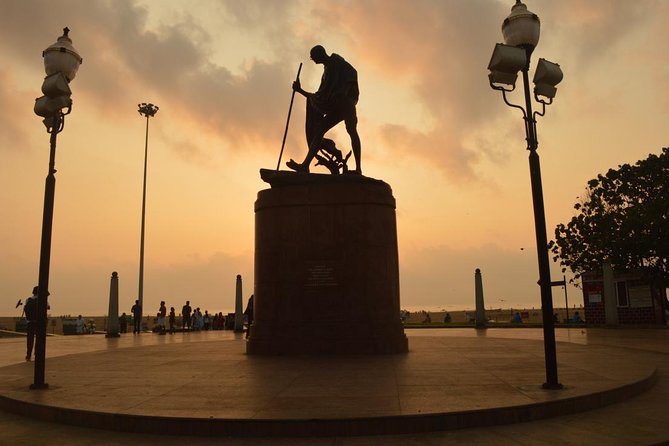 Marina Beach walking tour by tourism ministry approved company - Chennai Lighthouse: the elevator up to 10 floors