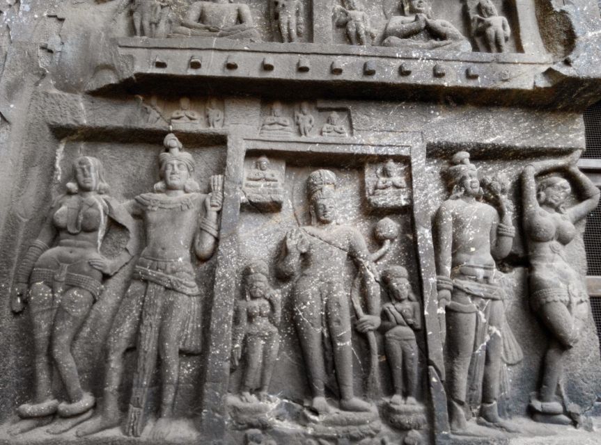 Mumbai: Karla and Bhaja Caves Full–Day Tour - Karla Caves: 200 steps to Buddhist chaityas