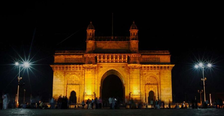Mumbai Night Tour - Chhatrapati Shivaji Maharaj Terminus after dark: quick, worthwhile context
