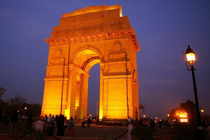 Night View of Delhi Tour - 4 Hrs - Your Night Route: India Gate, Drive Pass Views, and Key Temples