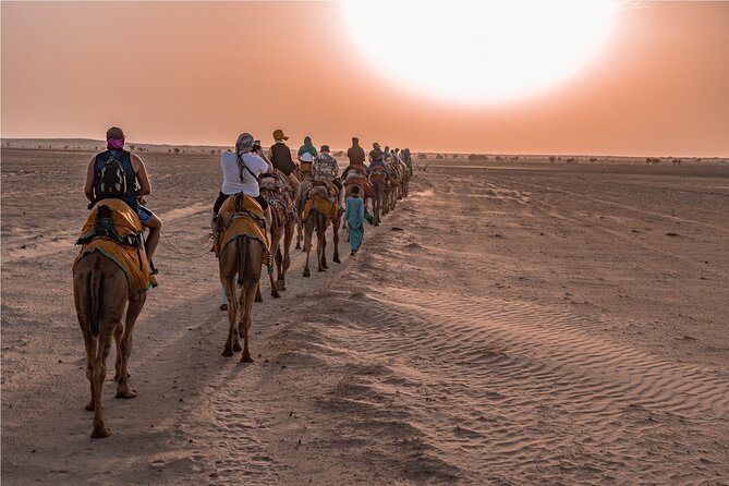 Nomadic Non-Touristic Overnight Camel & Desert Safari Tour - Camel Safari Into the Dunes, sunset tea, and why 30 to 45 minutes is enough