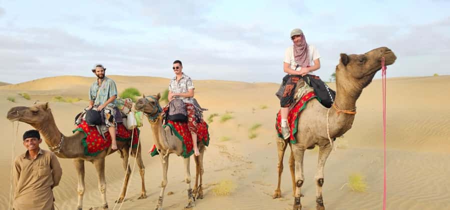 Nomadic Non-Touristic Overnight Camel & Desert Safari Tour - Wood-fired veg dinner, bonfire rules, and the camp vibe after dark