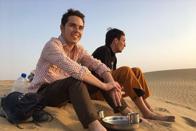 One Night One Day Desert Safari Tour - Camel ride into the Jaisalmer dunes: sunset is the main event