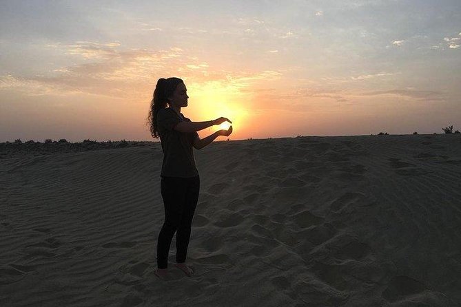 Overnight Desert Safari Tour Package - Camp after dark: sleeping in the dunes and the option of sunrise