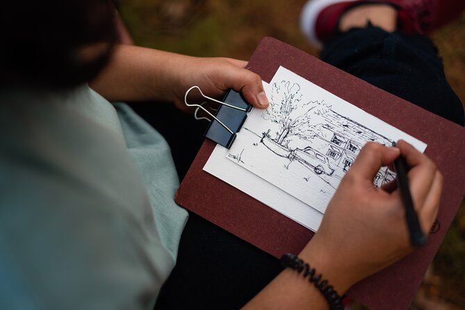 Panjim Art Saunter by Make It Happen - Painting with natural dyes, plus turning your art into something portable