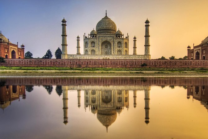 Private 2 Days Agra Taj mahal & Delhi Tours From Hyderabad - Optional Mehtab Bagh: the rear view add-on