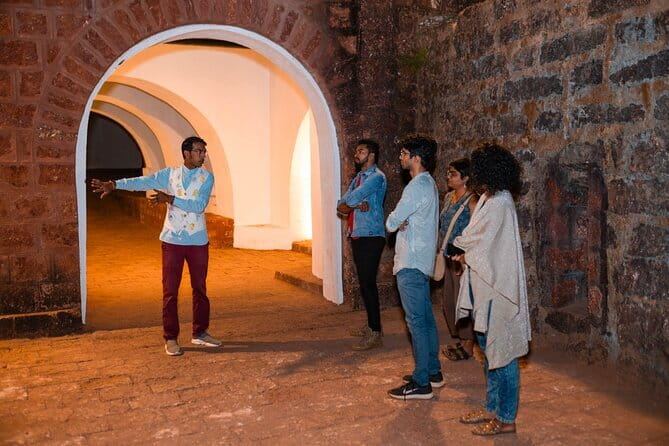Private Fort Aguada Port and Jail Complex Night Walk - The 1-hour route: how the walk stays focused