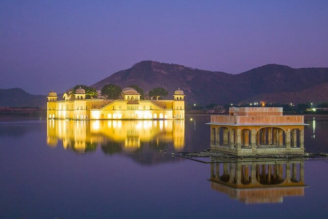 Private Jaipur Sunset Tour – Nahargarh Fort & Night Views - Pink City at Night: Seeing the Walled City Lights by Car