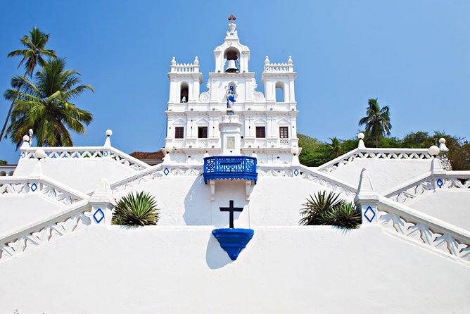 Private South Goa City Tour with Spice Plantation and Lunch from North Goa Hotel - Miramar Beach and Dona Paula: Two Quick Coast Stops With Story Power