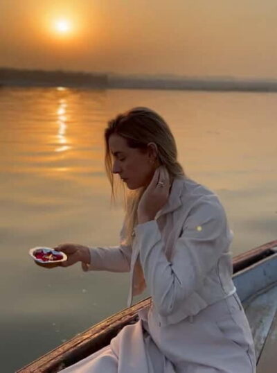 Private Sunset Boat Ride and Ganga Aarti with Reserved Seat