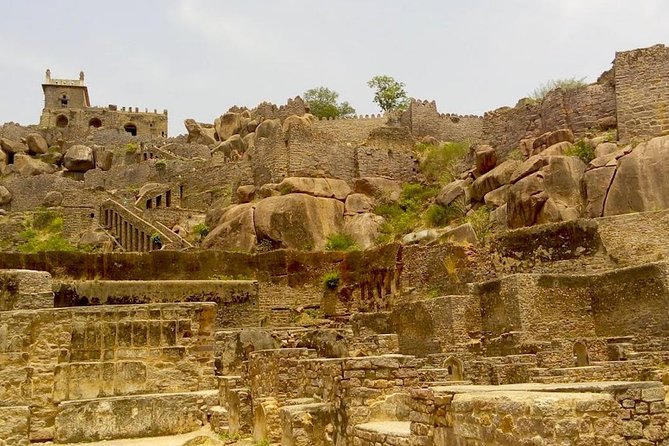 Private tour of Hyderabad in car with guide and lunch - Golconda Fort: the hill fortress part you will actually remember