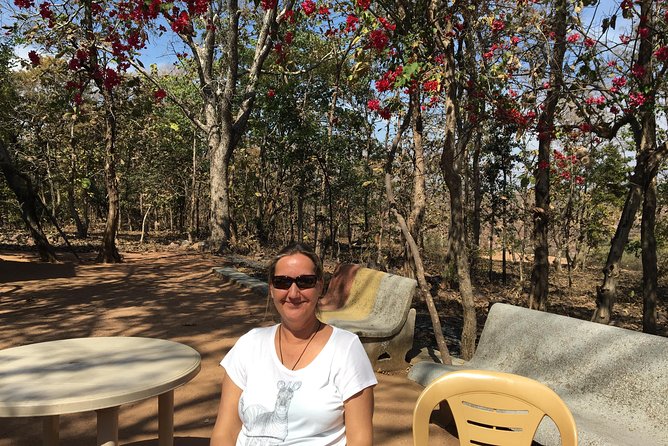 Raneh waterfall Khajuraho (motorcycle tour) - The village drive: buffalo, farming, and real pauses