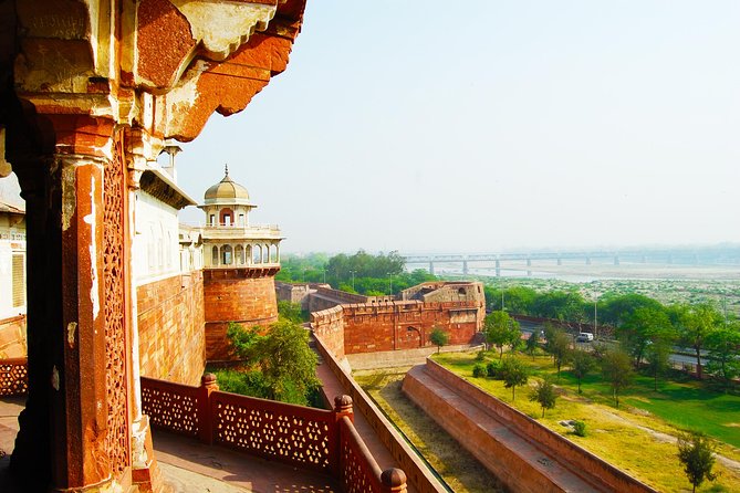 Same Day Taj Mahal and Agra Tour from Ahmedabad with Flights - Agra Fort at 1:00 PM: Mughal Power in Stone