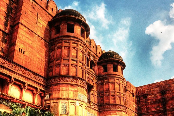 Same Day Taj Mahal and Agra Tour from Mumbai with Return Flights - Agra Fort after the Taj: red sandstone, tighter attention