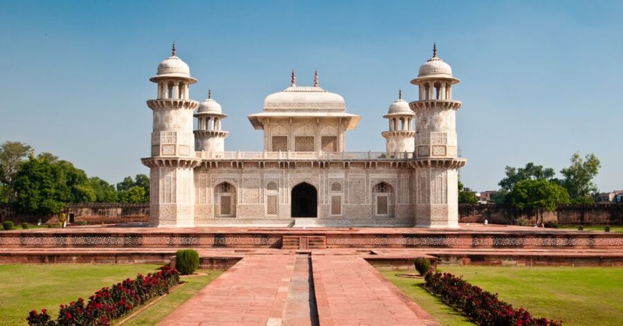 Same Day Taj Mahal, Fort & Baby Taj Tour from Delhi by Car - Inside Agra Fort, Mughal power in red sandstone