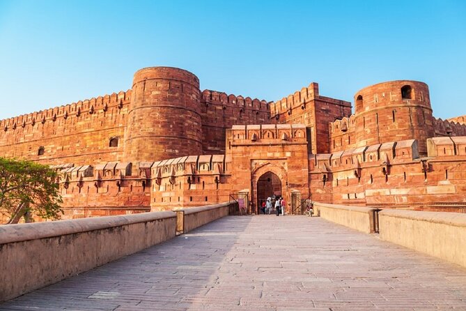 Same Day Taj Mahal Tour by car - Agra Fort in one focused hour: views and ticket handling