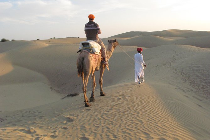 Shahi Half Day Sunset Camel ride & Cultural program & dinner - Jeep ride plus village stop: optional detours that feel more real