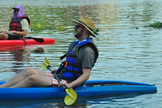 Sunrise Kayaking in Magical Alleppey Backwater Village - What you actually paddle: canals, open backwaters, and the bird-island feel