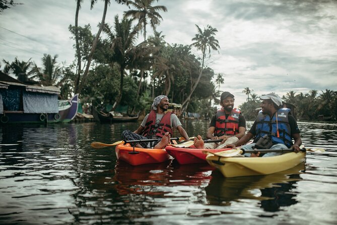 Sunrise Kayaking in Magical Alleppey Backwater Village - Guides, safety gear, and the group size that affects your experience