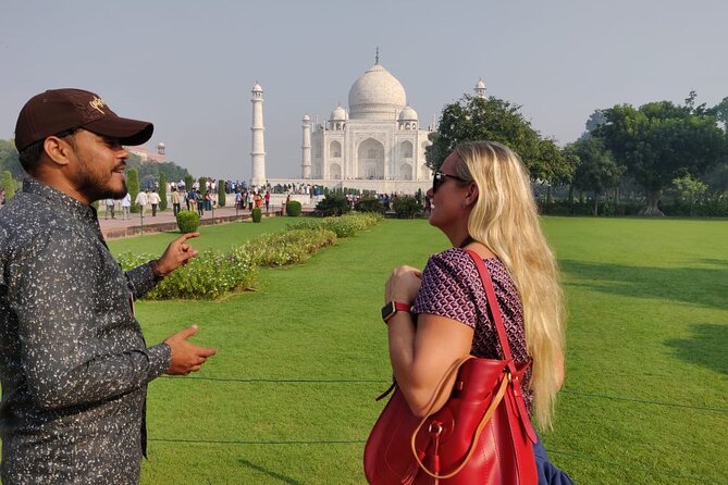 Taj Mahal, Agra Fort & Baby Taj Tour from Delhi - All Inclusive - Mehtab Bagh for the Taj back-side views (short but focused)
